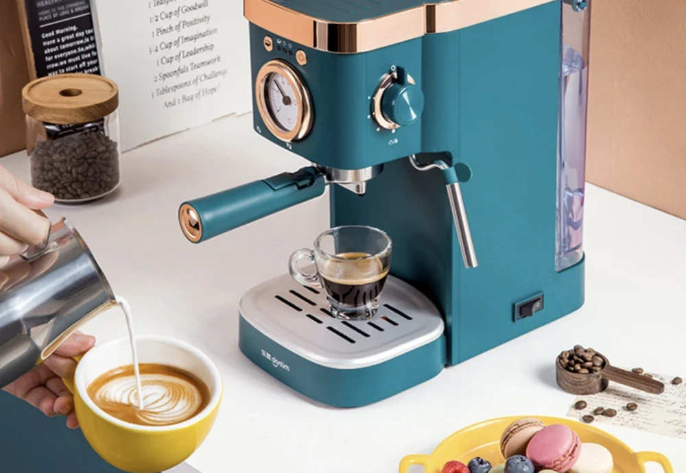 coffee and espresso machine with bean grinder