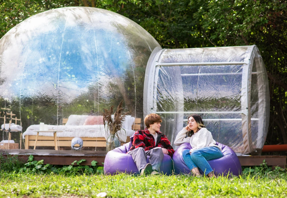 bubble tent stargaze