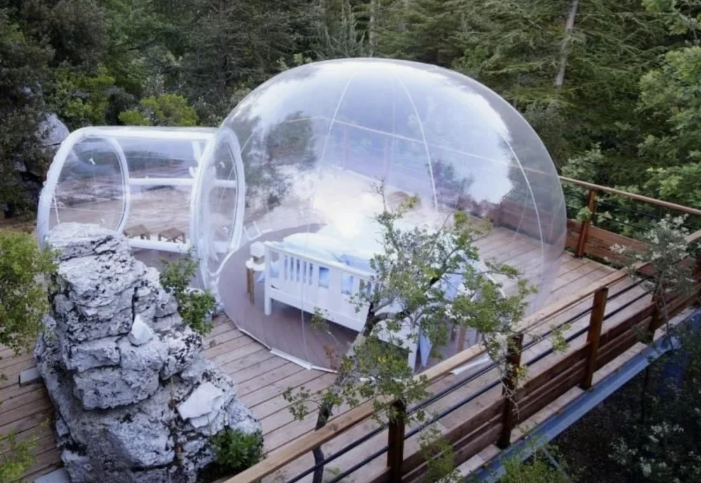 inflatable tent looks like bubble