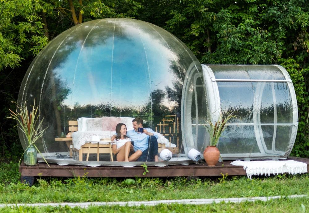 portable bubble tent