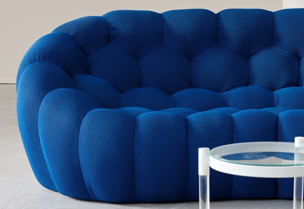 bubble blue sofa